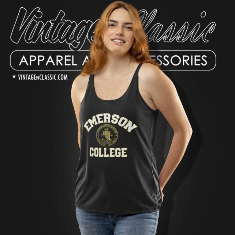 Emerson College Tank Top Racerback Emerson College Tank Top Racerback