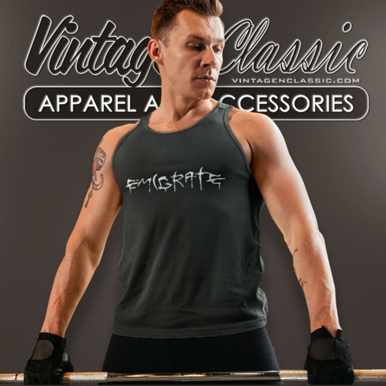 Emigrate Deconstructed Tank Top Racerback Emigrate Deconstructed Tank Top Racerback