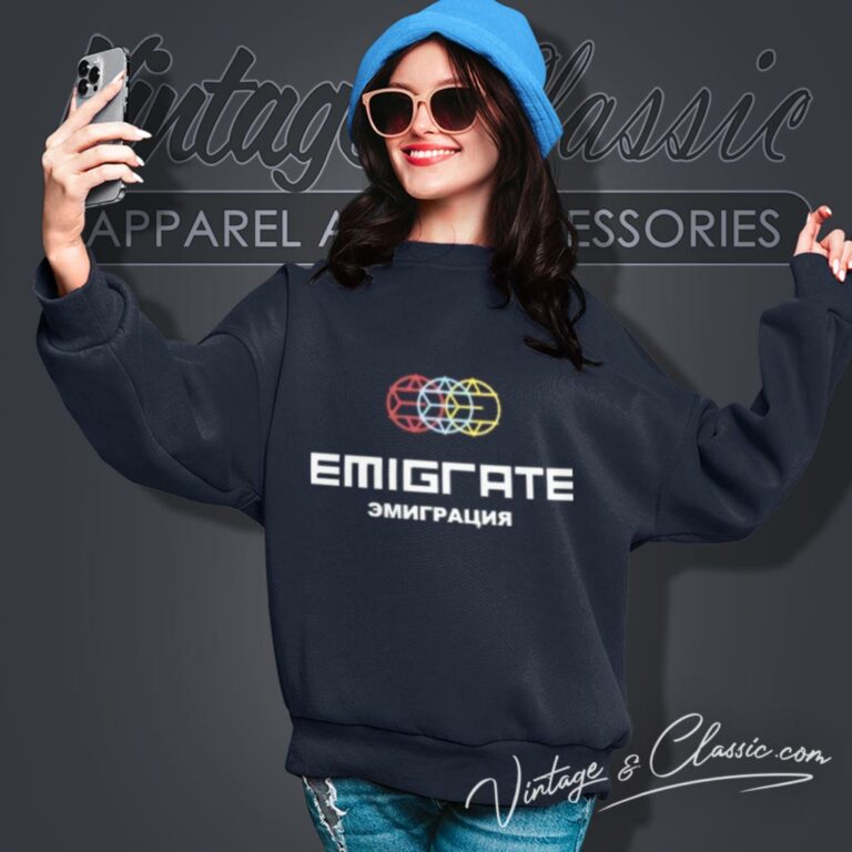 Emigrate Emigraciya Sweatshirt Emigrate Emigraciya Sweatshirt