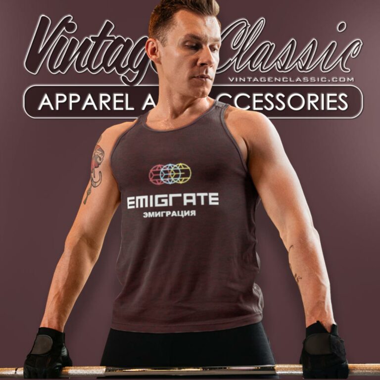 Emigrate Emigraciya Tank Top Racerback Emigrate Emigraciya Tank Top Racerback