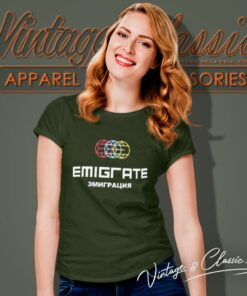 Emigrate Emigraciya Women T Shirt