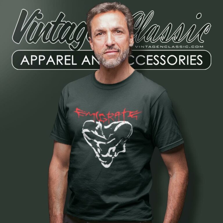 Emigrate Heart Glitch T Shirt Emigrate Heart Glitch T Shirt