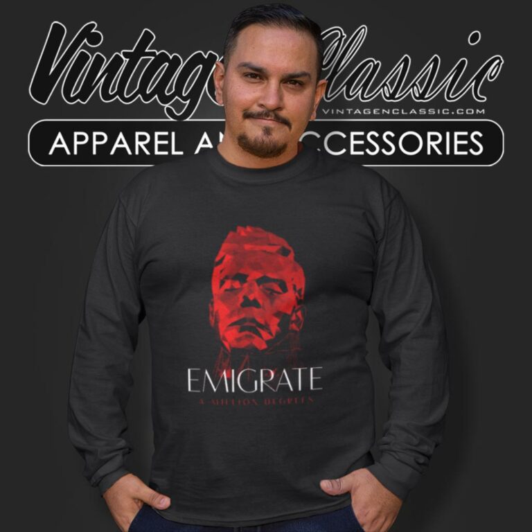 Emigrate Shirt A Million Degrees Long Sleeve Tee Emigrate Shirt A Million Degrees Long Sleeve Tee