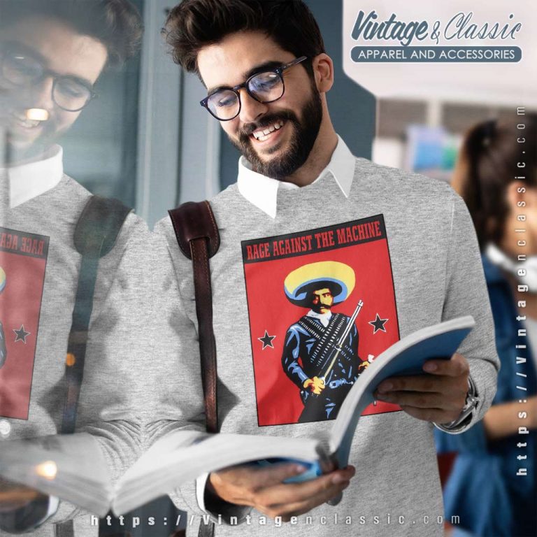 Emiliano Zapata Rage Against The Machine Sweatshirt Emiliano Zapata Rage Against The Machine Sweatshirt
