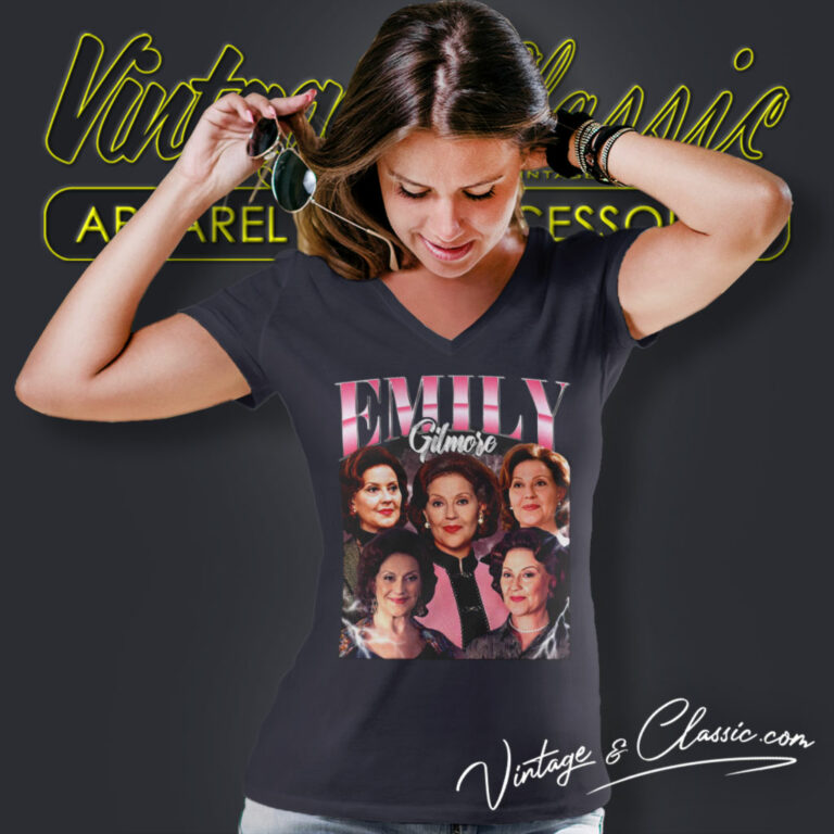 Emily Gilmore Shirt Vintage Emily Gilmore Movie V Neck TShirt Emily Gilmore Shirt Vintage Emily Gilmore Movie V Neck TShirt