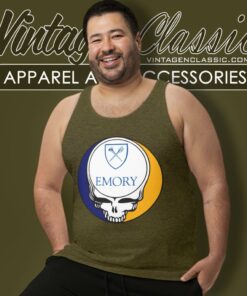 Emory University Grateful Dead Steal Your Face Tank Top Racerback