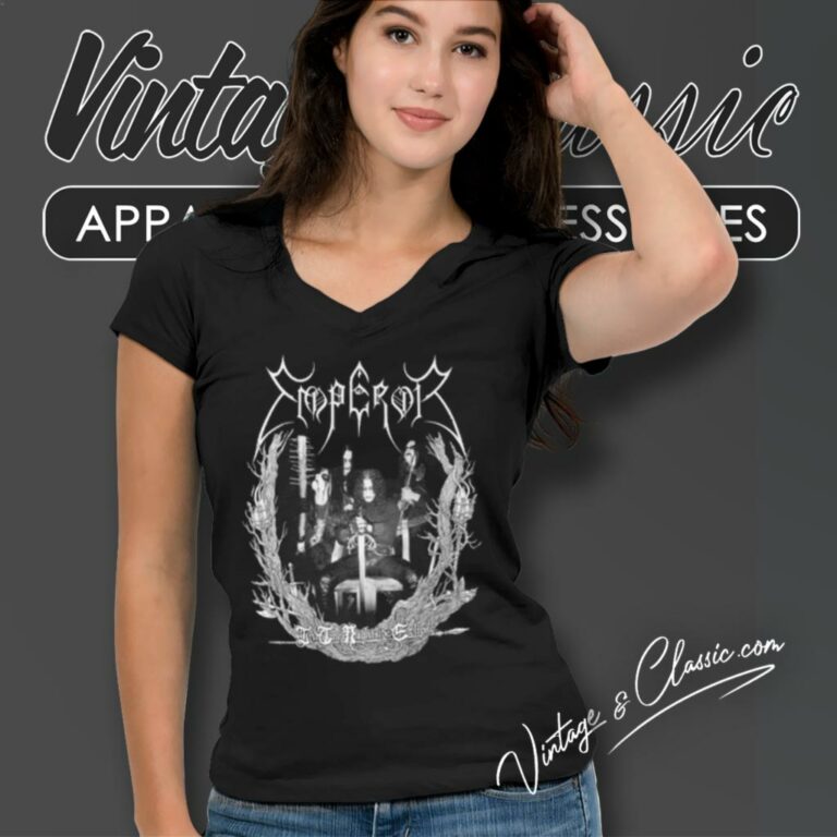 Emperor Shirt Nightside Old School V Neck TShirt Emperor Shirt Nightside Old School V Neck TShirt