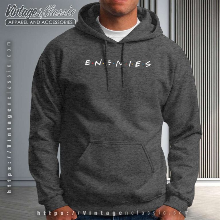 Enemies Friends Tv Show Inspired Hoodie Enemies Friends Tv Show Inspired Hoodie