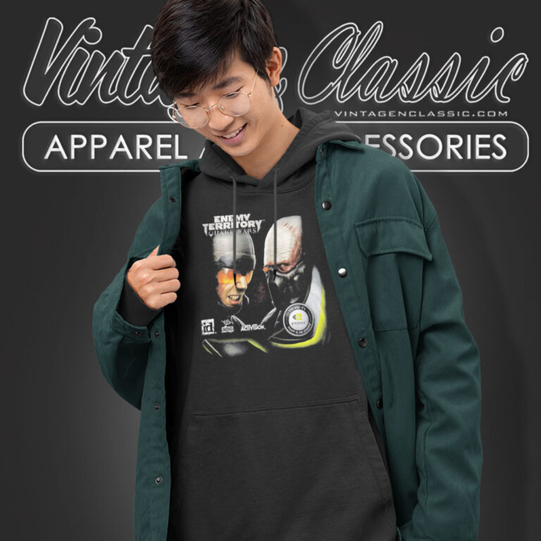 Enemy Territory Quake Wars Video Game Hoodie Enemy Territory Quake Wars Video Game Hoodie