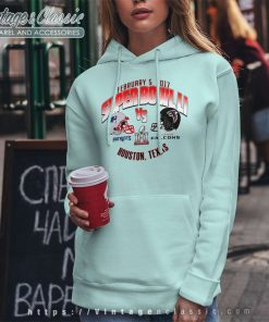 England Patriots Vs Atlanta Falcons Super Bowl Hoodie