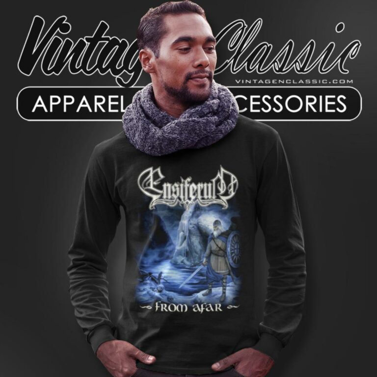 Ensiferum From Afar Long Sleeve Tee Ensiferum From Afar Long Sleeve Tee