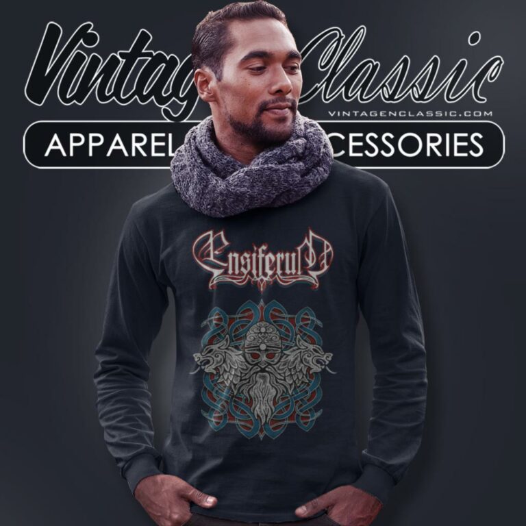 Ensiferum Shirt European Tour 2023 Long Sleeve Tee Ensiferum Shirt European Tour 2023 Long Sleeve Tee