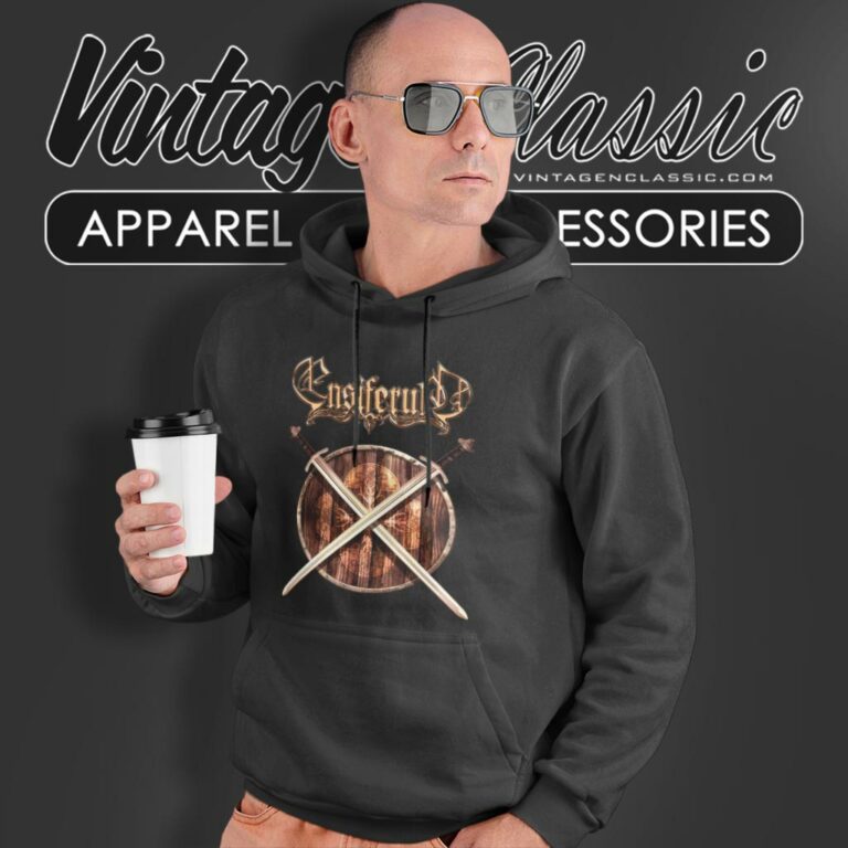 Ensiferum Shirt Shield And Swords Hoodie Ensiferum Shirt Shield And Swords Hoodie