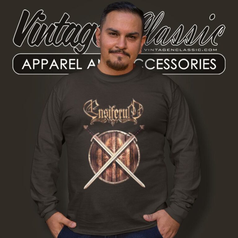 Ensiferum Shirt Shield And Swords Long Sleeve Tee Ensiferum Shirt Shield And Swords Long Sleeve Tee