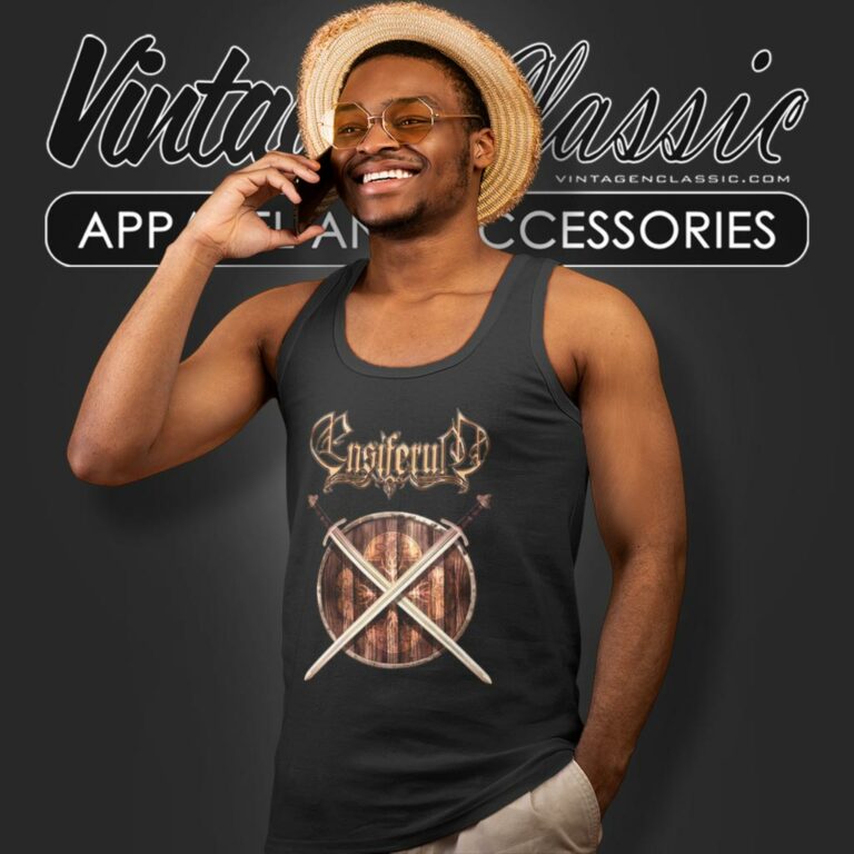 Ensiferum Shirt Shield And Swords Tank Top Racerback Ensiferum Shirt Shield And Swords Tank Top Racerback