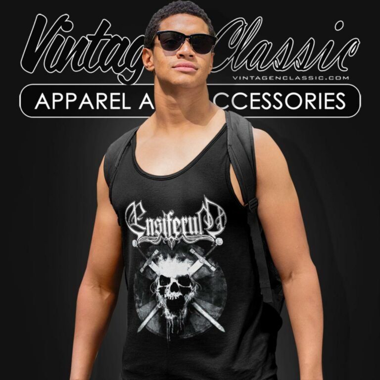Ensiferum Skull Tank Top Racerback Ensiferum Skull Tank Top Racerback