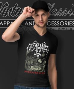 Enslaved Hordanes Land V Neck TShirt