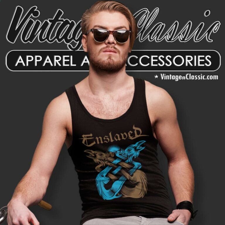 Enslaved Ravens Tank Top Racerback Enslaved Ravens Tank Top Racerback