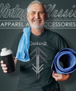 Enslaved Rune Cross Shirt 6 Enslaved Rune Cross V Neck TShirt