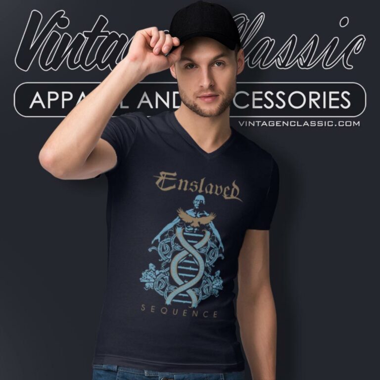 Enslaved Sequence V Neck TShirt Enslaved Sequence V Neck TShirt