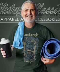 Enslaved Storm Son V Neck TShirt