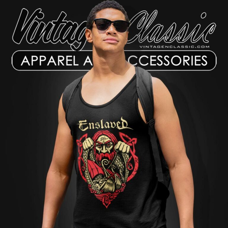 Enslaved Viking Tank Top Racerback Enslaved Viking Tank Top Racerback