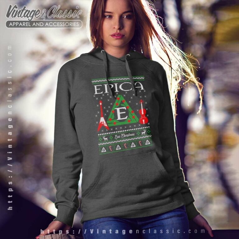Epica Epic Christmas Hoodie Epica Epic Christmas Hoodie