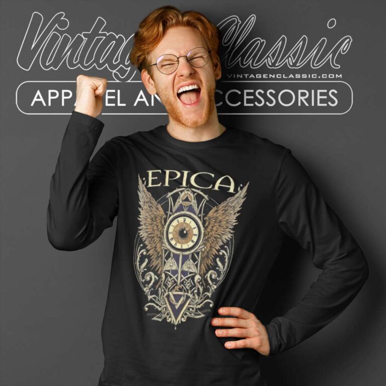 Epica Shirt 2017 North American Tour Long Sleeve Tee Epica Shirt 2017 North American Tour Long Sleeve Tee