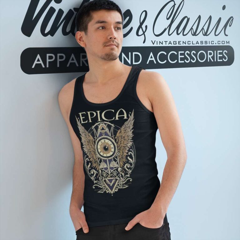 Epica Shirt 2017 North American Tour Tank Top Racerback Epica Shirt 2017 North American Tour Tank Top Racerback