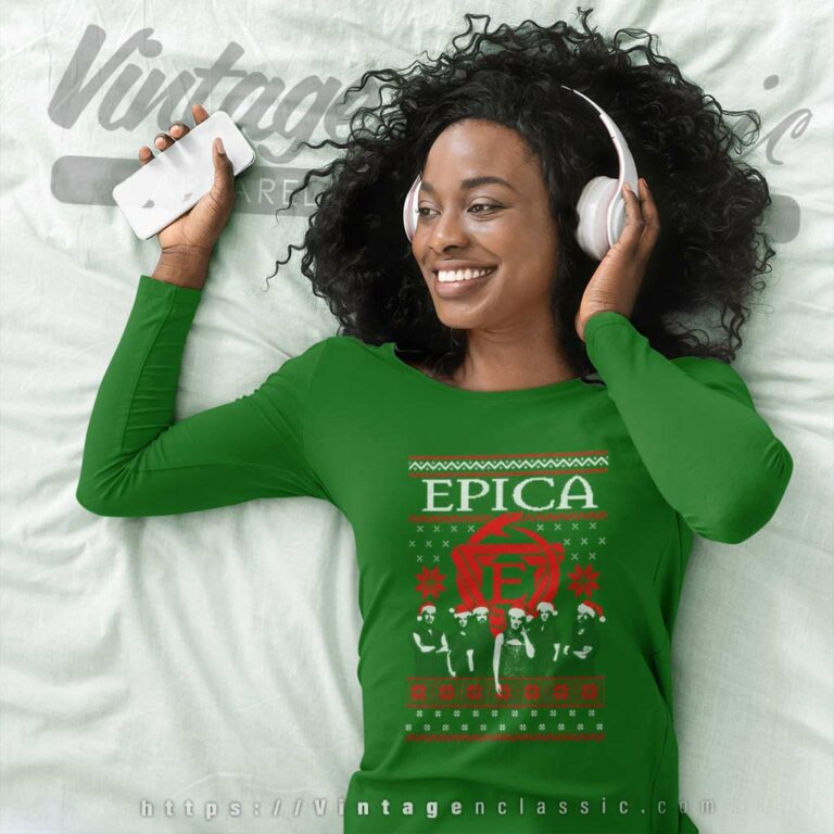 Epica Shirt Christmas Is Around The Corner Long Sleeve Tee Epica Shirt Christmas Is Around The Corner Long Sleeve Tee