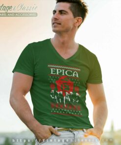 Epica Shirt Christmas Is Around The Corner V Neck TShirt