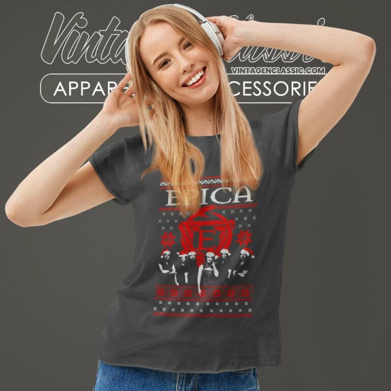 Epica Shirt Christmas Is Around The Corner Women TShirt Epica Shirt Christmas Is Around The Corner Women TShirt