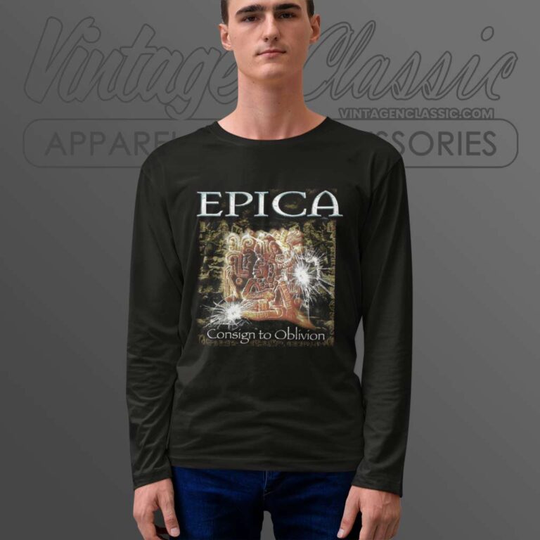 Epica Shirt Consign To Oblivion Long Sleeve Tee Epica Shirt Consign To Oblivion Long Sleeve Tee