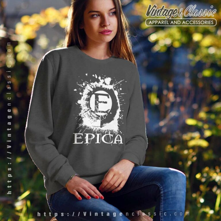 Epica Shirt Metal Band Logos Sweatshirt Epica Shirt Metal Band Logos Sweatshirt