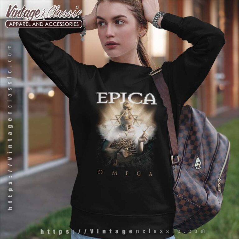 Epica Shirt Omega Cover Art Sweatshirt Epica Shirt Omega Cover Art Sweatshirt