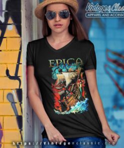 Epica Shirt Pirates Of The Caribbean Art V Neck TShirt