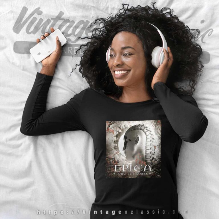 Epica Shirt Storm The Sorrow Long Sleeve Tee Epica Shirt Storm The Sorrow Long Sleeve Tee