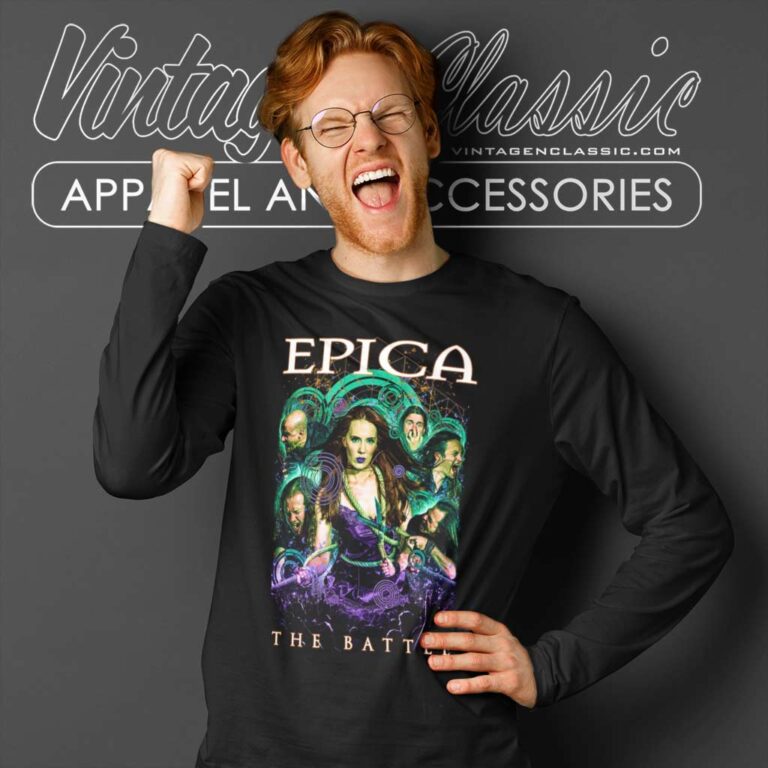 Epica Shirt The Art Of Gustavo Sazes Long Sleeve Tee Epica Shirt The Art Of Gustavo Sazes Long Sleeve Tee