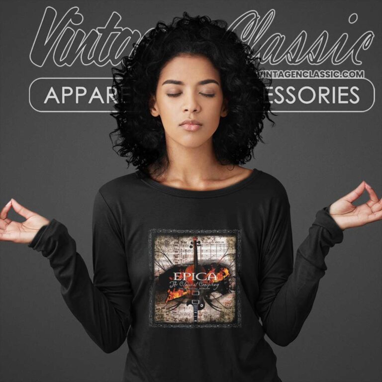 Epica Shirt The Classical Conspiracy Long Sleeve Tee Epica Shirt The Classical Conspiracy Long Sleeve Tee