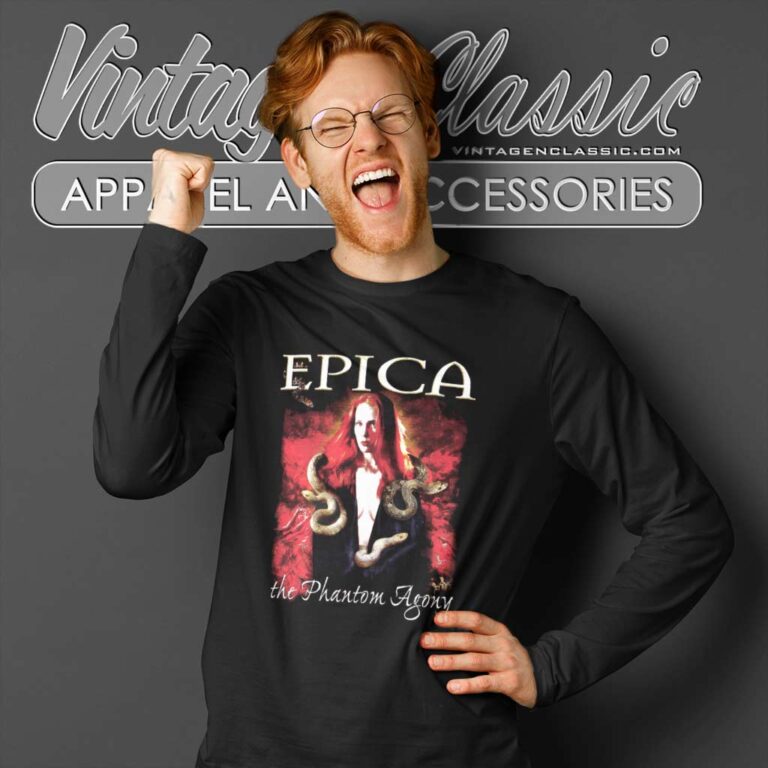 Epica Shirt The Phantom Agony Long Sleeve Tee Epica Shirt The Phantom Agony Long Sleeve Tee