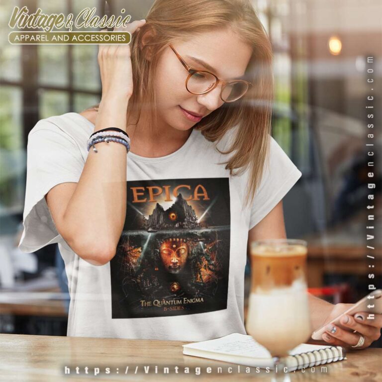 Epica Shirt The Quantum Enigma B Sides Women TShirt Epica Shirt The Quantum Enigma B Sides Women TShirt