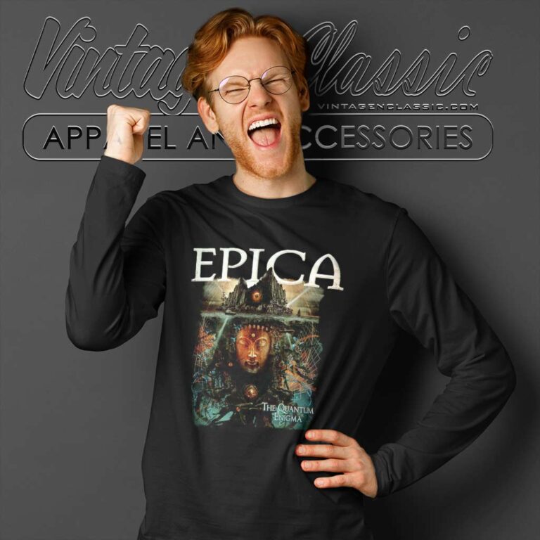 Epica Shirt The Quantum Enigma Long Sleeve Tee Epica Shirt The Quantum Enigma Long Sleeve Tee