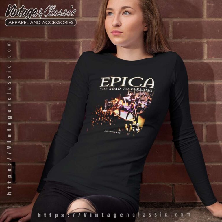 Epica Shirt The Road To Paradiso Long Sleeve Tee Epica Shirt The Road To Paradiso Long Sleeve Tee