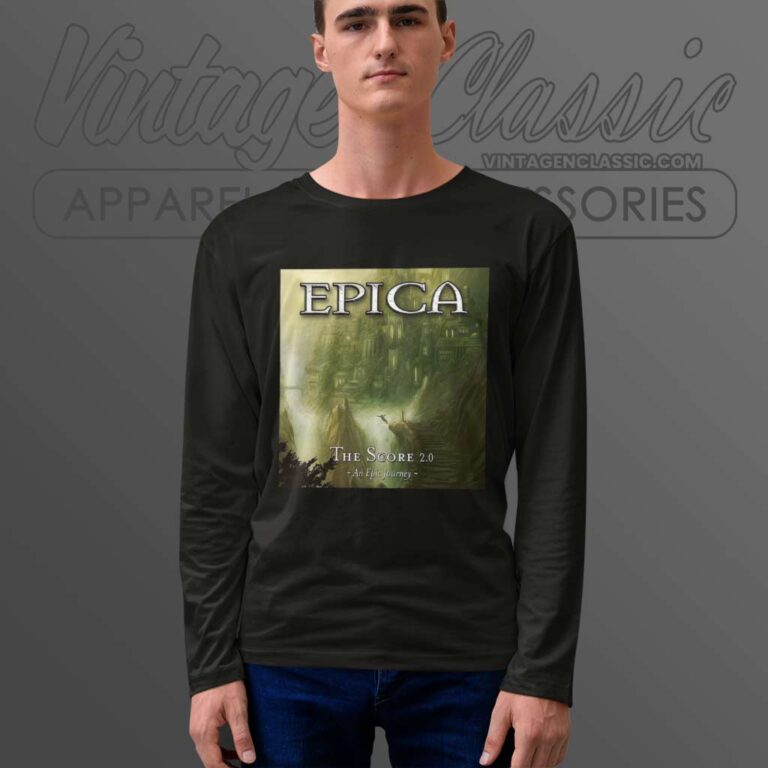 Epica Shirt The Score An Epic Journey Long Sleeve Tee Epica Shirt The Score An Epic Journey Long Sleeve Tee