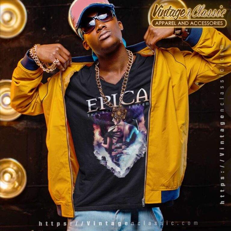 Epica Shirt The Solace System V Neck TShirt Epica Shirt The Solace System V Neck TShirt