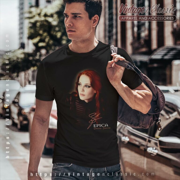 Epica Simone Simons Portrait Shirt T Shirt Epica Simone Simons Portrait Shirt T Shirt