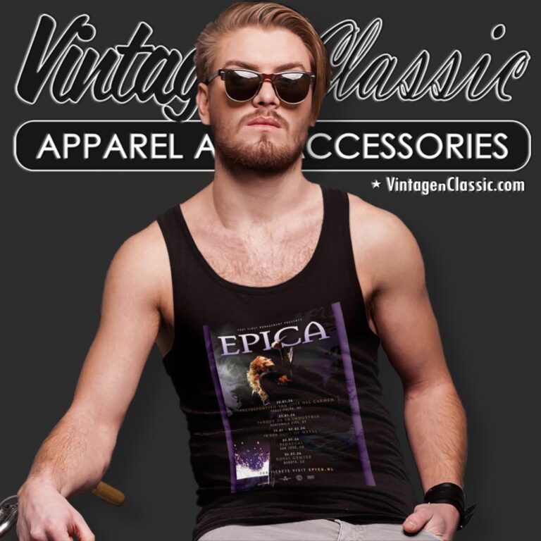 Epica Tour 2024 Poster Tank Top Racerback Epica Tour 2024 Poster Tank Top Racerback