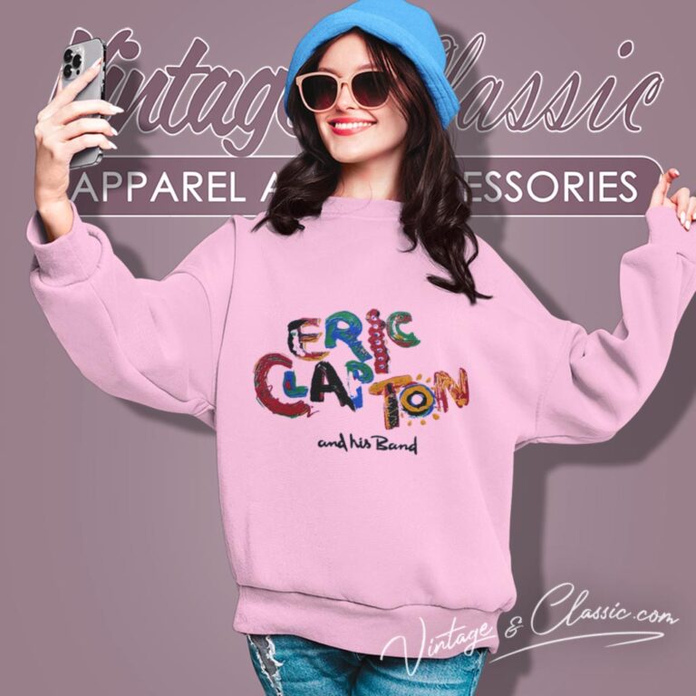 Eric Clapton Shirt Behind The Sun Tour 1985 Ringer Sweatshirt Eric Clapton Shirt Behind The Sun Tour 1985 Ringer Sweatshirt