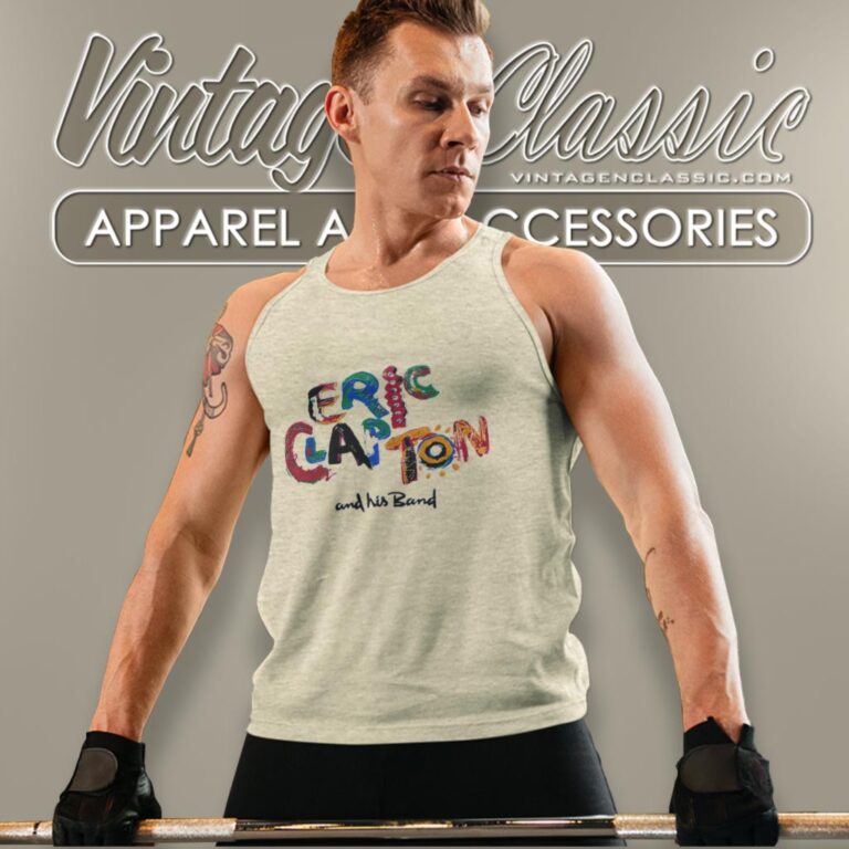 Eric Clapton Shirt Behind The Sun Tour 1985 Ringer Tank Top Racerback Eric Clapton Shirt Behind The Sun Tour 1985 Ringer Tank Top Racerback