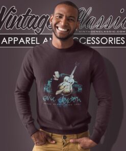Eric Clapton Shirt Royal Albert Hall Double Sided Graphic Sweatshirt